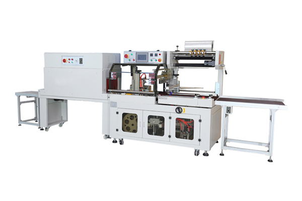 全自动L型垂直上下封切收缩包装机 自动边封收缩包装机